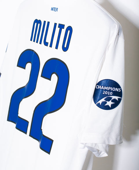 Inter Milan 2010-11 Milito Away (XL)