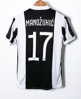 Juventus 2017-18 Mandzukic Home Kit (S)