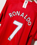 Manchester United 2007-08 Ronaldo Home Kit (2XL)