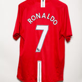 Manchester United 2007-08 Ronaldo Home Kit (2XL)