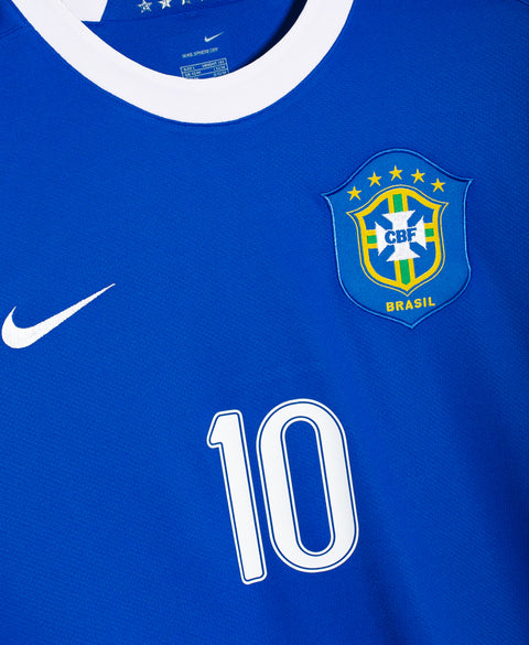 Brazil 2006 Ronaldinho Away Kit (L)