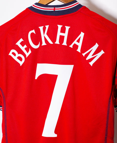 England 2002 Beckham Away Kit (M)