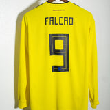 Colombia 2018 Falcao Long Sleeve Home Kit (L)