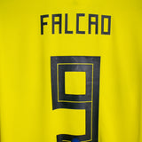 Colombia 2018 Falcao Long Sleeve Home Kit (L)