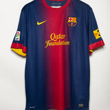 Barcelona 2012-13 Messi Home Kit (2XL)