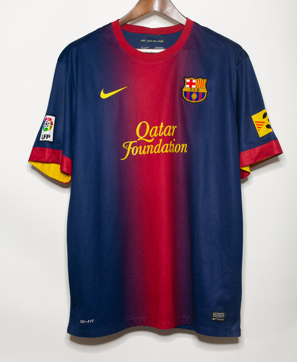 Barcelona 2012-13 Messi Home Kit (2XL)