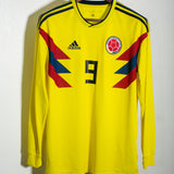 Colombia 2018 Falcao Long Sleeve Home Kit (L)