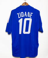 France 2002 Zidane Home Kit (XL)