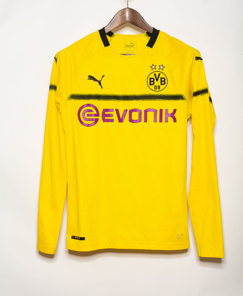 Dortmund 2018-19 Pulisic Long Sleeve Home Kit (S)