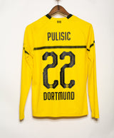 Dortmund 2018-19 Pulisic Long Sleeve Home Kit (S)