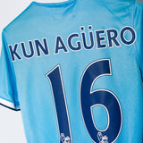 Manchester City 2013-14 Aguero Home Kit (S)