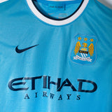 Manchester City 2013-14 Aguero Home Kit (S)