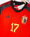 Belgium 2022 Trossard Home Kit NWT (L)