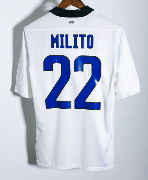 Inter Milan 2011-12 Milito Away Kit (S)