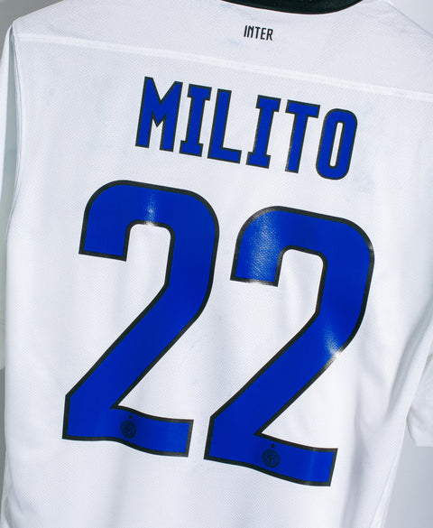 Inter Milan 2011-12 Milito Away Kit (S)