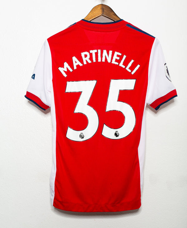 Arsenal 2021-22 Player Issue Martinelli Away Kit (M)