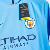Manchester City 2017-18 Sane Player Issue Home Kit NWT (XL)