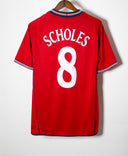England 2002 Scholes Away Kit (M)