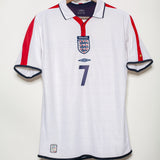 England 2003 Beckham Reversible Home Kit (M)