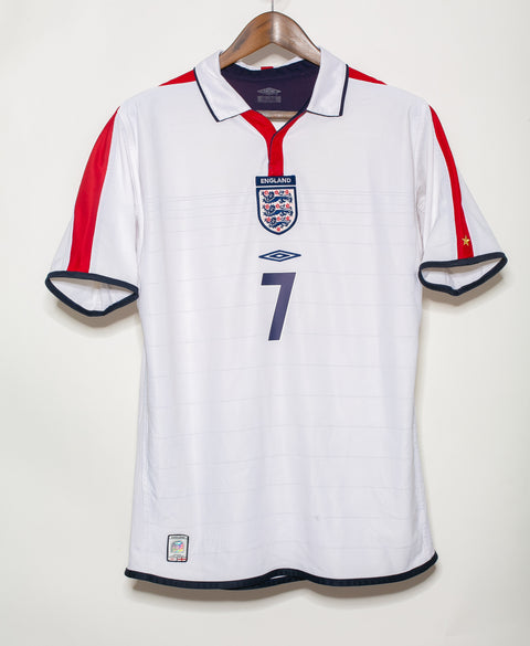 England 2003 Beckham Reversible Home Kit (M)