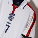 England 2003 Beckham Reversible Home Kit (M)