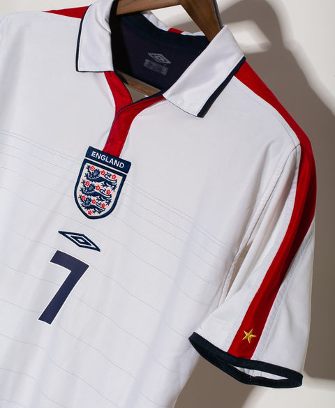 England 2003 Beckham Reversible Home Kit (M)