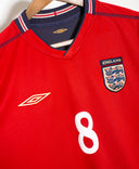 England 2002 Scholes Away Kit (M)