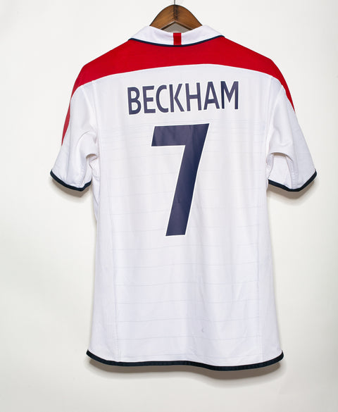 England 2003 Beckham Reversible Home Kit (M)