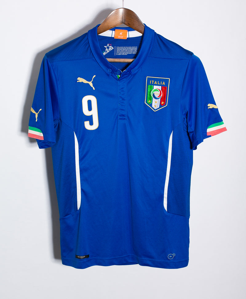 Italy 2014 Balotelli Home Kit (M)
