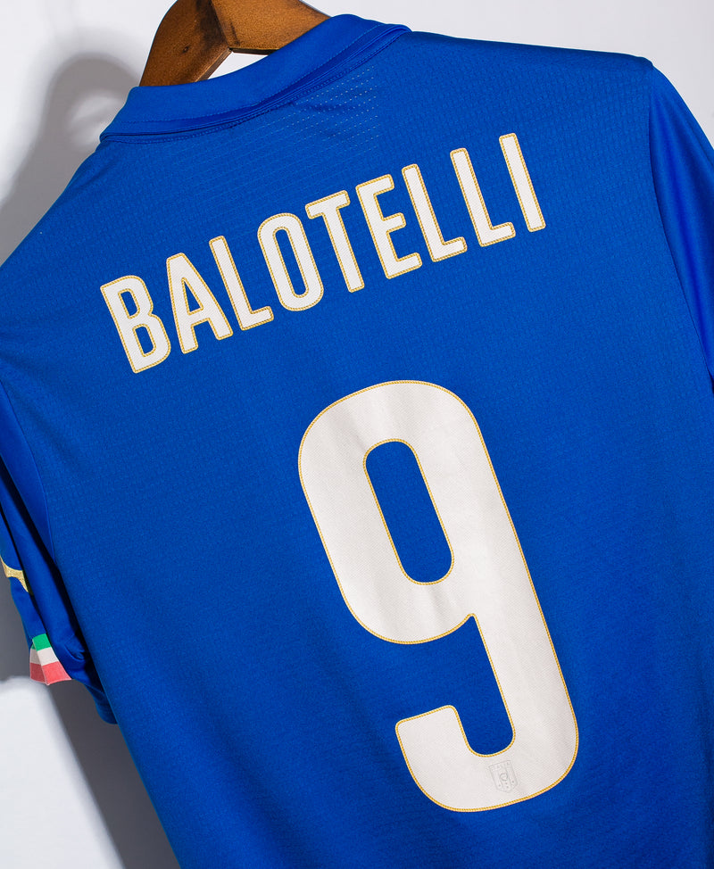 Italy 2014 Balotelli Home Kit (M)