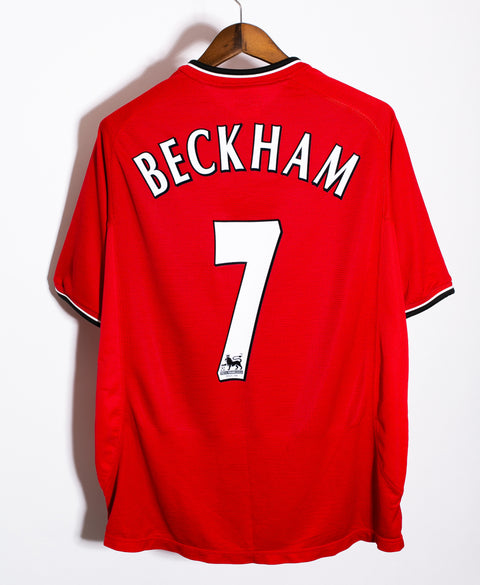 Manchester United 2000-02 Beckham Home Kit (XL)