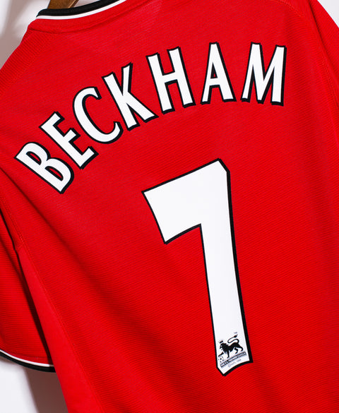 Manchester United 2000-02 Beckham Home Kit (XL)