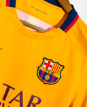 Barcelona 2015-16 Suarez Away Kit (S)