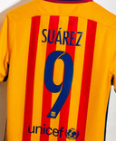 Barcelona 2015-16 Suarez Away Kit (S)
