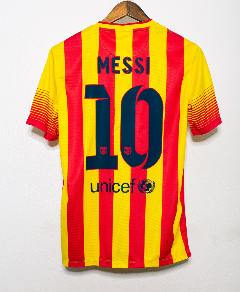 Barcelona 2013-14 Messi Away Kit (S)