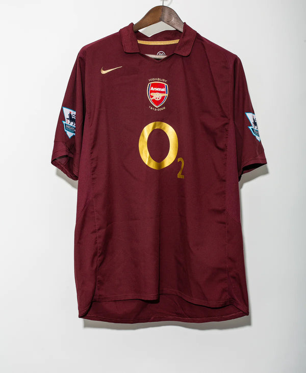 Arsenal 2005-06 Henry Home Kit (3XL)
