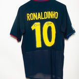 Barcelona 2002-03 Ronaldinho Away Kit (L)