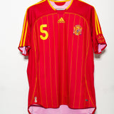 Spain 2006 Puyol Home Kit (L)