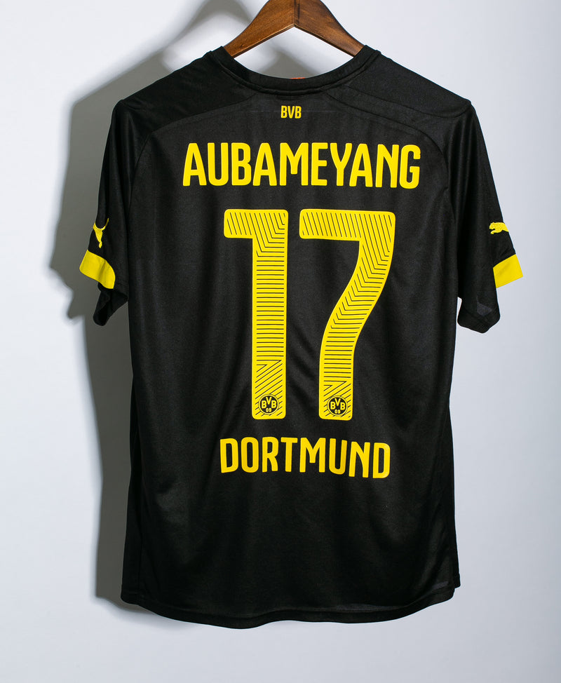 Dortmund 2013-14 Aubameyang Away Kit (L)