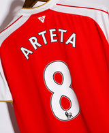 Arsenal 2015-16 Arteta Home Kit (XL)