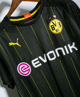 Dortmund 2013-14 Aubameyang Away Kit (L)