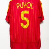 Spain 2006 Puyol Home Kit (L)