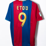 Barcelona 2006-07 Eto'o Home Kit (XL)
