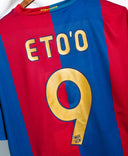Barcelona 2006-07 Eto'o Home Kit (XL)