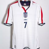 England 2004 Beckham Home Kit (L)