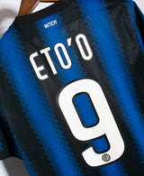 Inter Milan 2010-11 Eto'o Home Kit (M)