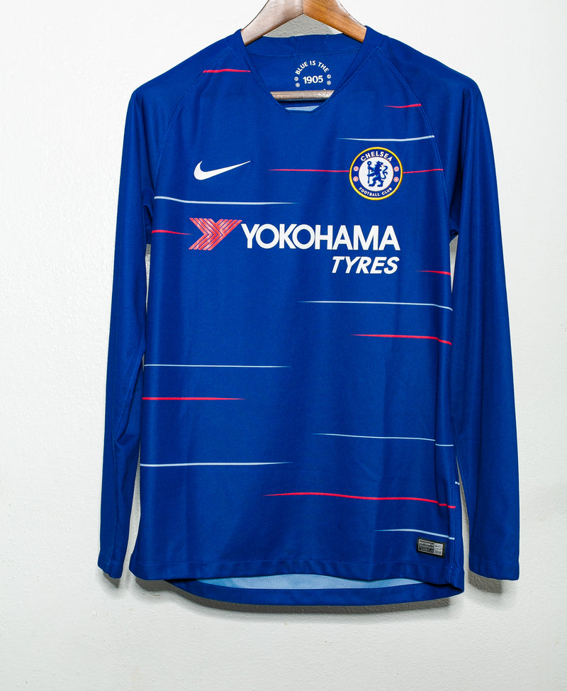 Chelsea No6 Drink Water Home Long Sleeves Jersey
