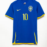 Brazil 2008 Ronaldinho Away Kit (S)