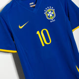 Brazil 2008 Ronaldinho Away Kit (S)