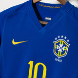 Brazil 2008 Ronaldinho Away Kit (S)